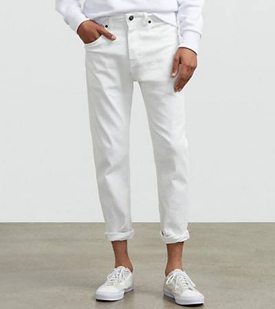 Step into Spring with White Denim & Chinos | Men's Trends