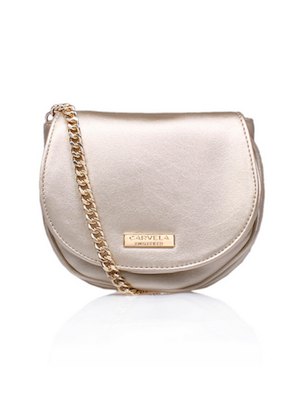 carvela gold bag