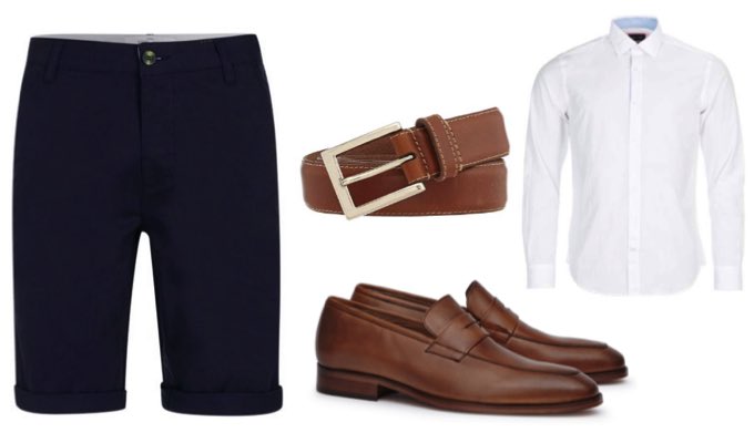 shoes to wear with chino shorts