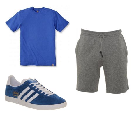 what to wear with gazelles