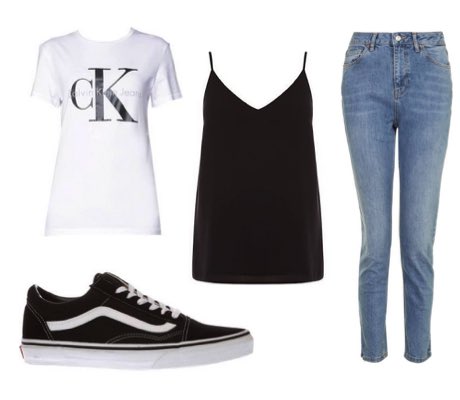 outfits to wear with high top vans