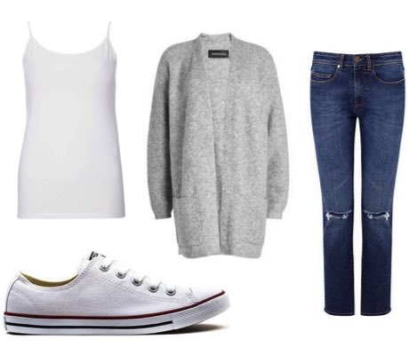 blue jeans and converse outfits