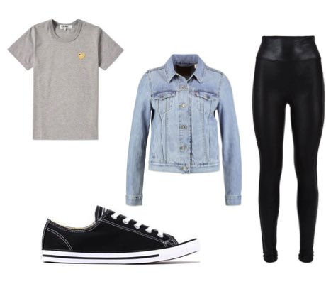 outfits that go with black converse