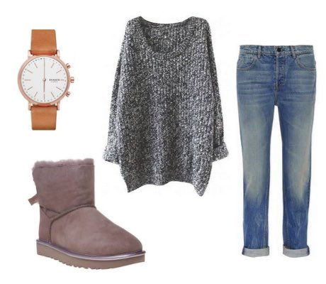 pink ugg boots outfit