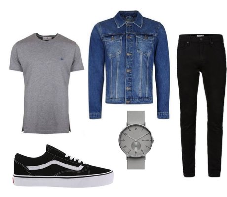what to wear with black vans