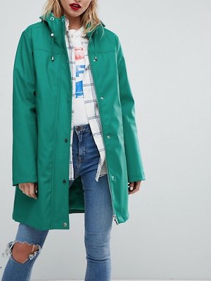 Borg lined raincoat clearance womens