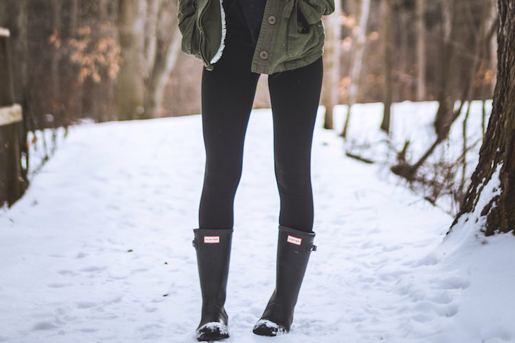 How To Style Wellies in Winter - Women 