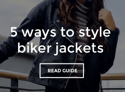 Petite Grey Faux Leather Crop Belted Biker Jacket